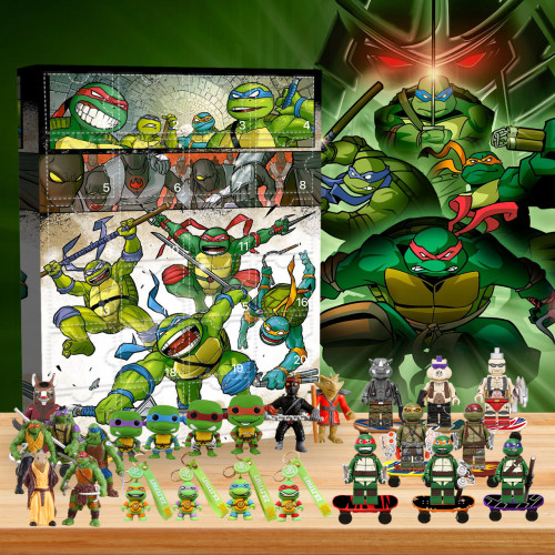 Teenage Mutant Ninja Turtles Advent Calendar -- The One With 24 Little Doors