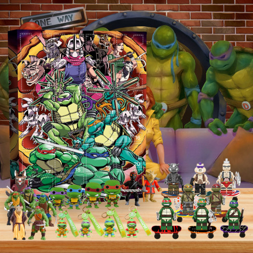 Teenage Mutant Ninja Turtles Advent Calendar -- The One With 24 Little Doors
