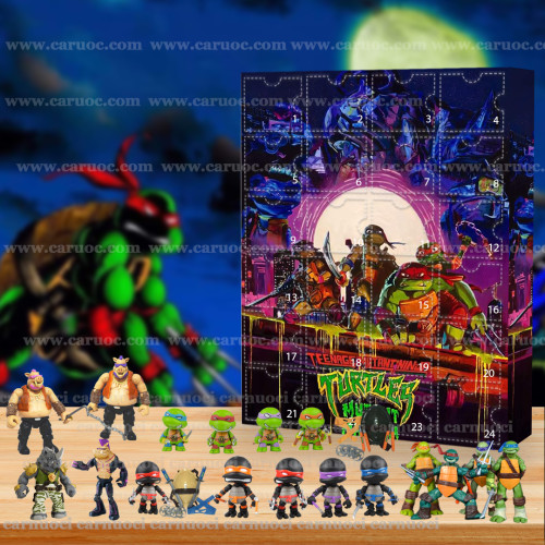 Teenage Mutant Ninja Turtles Advent Calendar -- The One With 24 Little Doors