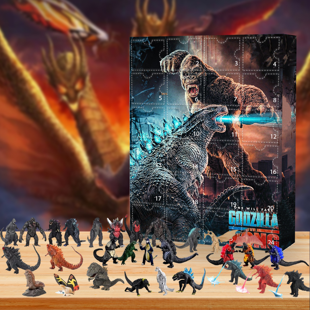 Godzilla vs. Kong Advent Calendar The One With 24 Little Doors