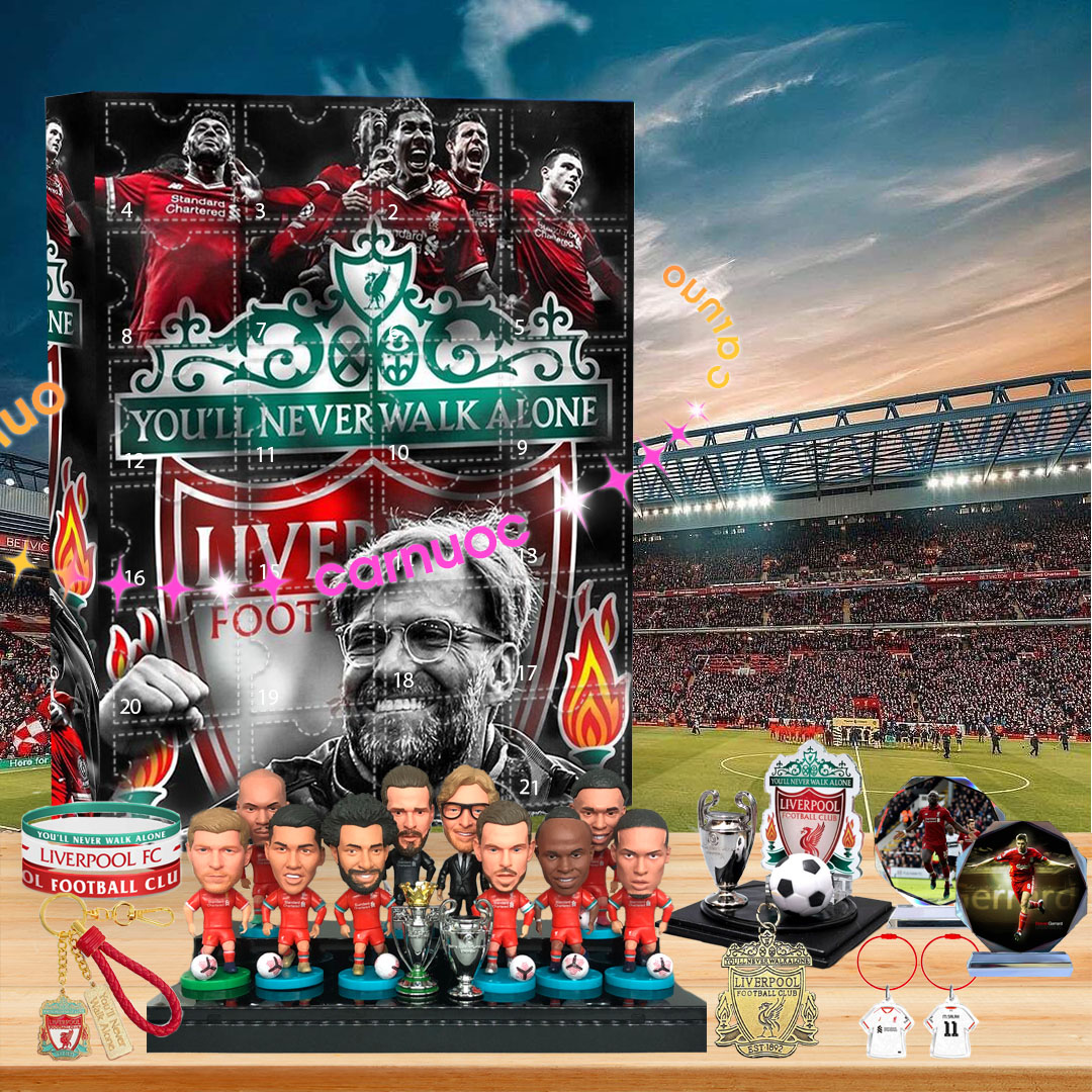 Liverpool Football Club Advent Calendar The One With 24 Little Doors