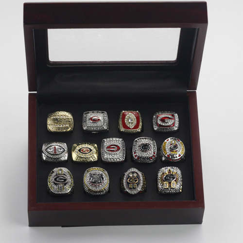 NCAA Georgia Bulldogs Championship Ring Set of 13