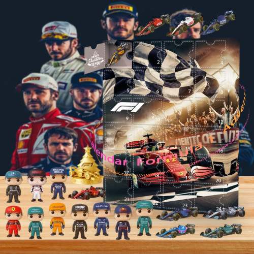 Formula 1 Advent Calendar --   🎁24 Gifts Are In It