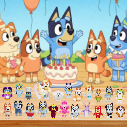 Bluey Advent Calendar --   🎁24 Gifts Are In It