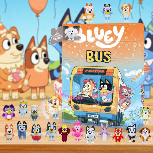 Bluey Advent Calendar --   🎁24 Gifts Are In It