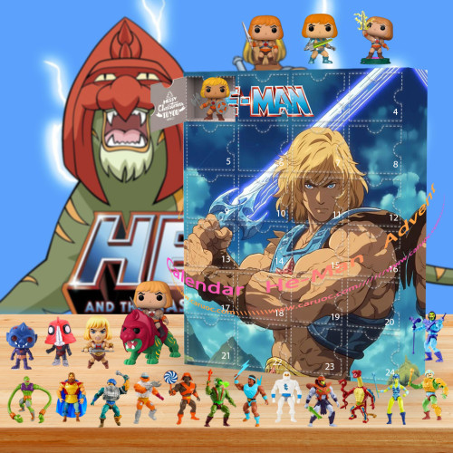 He-Man Advent Calendar --   🎁24 Gifts Are In It