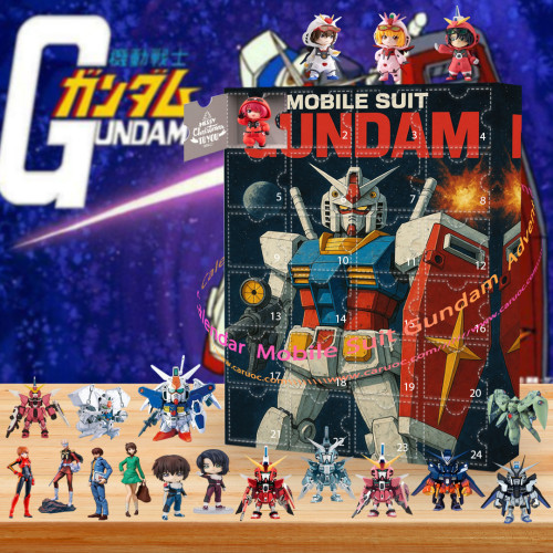 Mobile Suit Gundam Advent Calendar --   🎁24 Gifts Are In It
