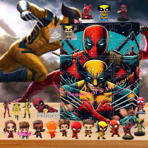 Deadpool & Wolverine Advent Calendar --   🎁24 Gifts Are In It