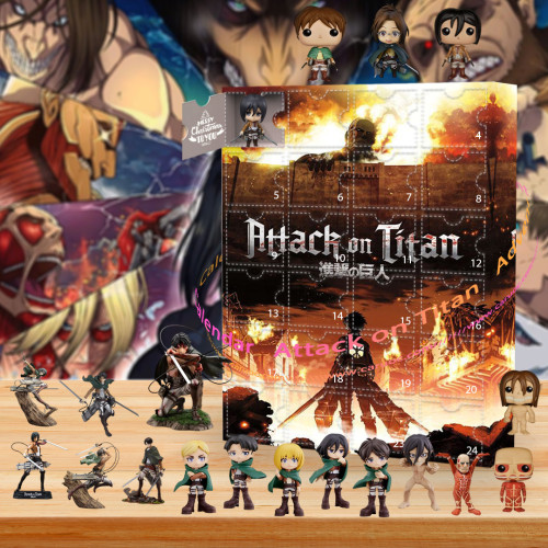 Attack on Titan Advent Calendar --   🎁24 Gifts Are In It