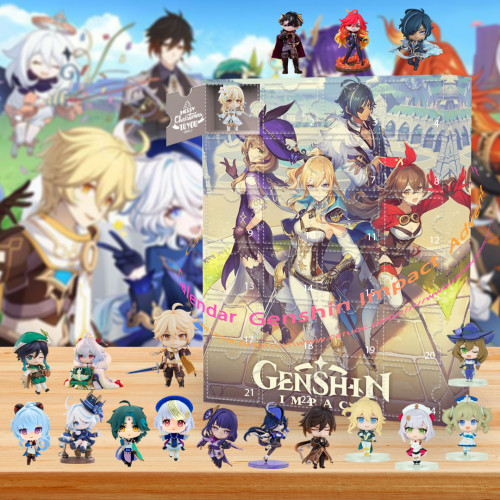 Genshin Impact Advent Calendar --   🎁24 Gifts Are In It