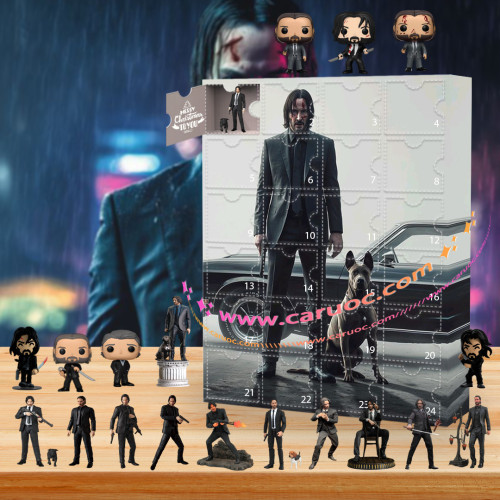 John Wick Advent Calendar --   🎁24 Gifts Are In It
