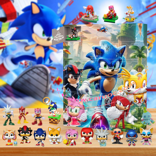 Sonic the Hedgehog Advent Calendar --   🎁24 Gifts Are In It