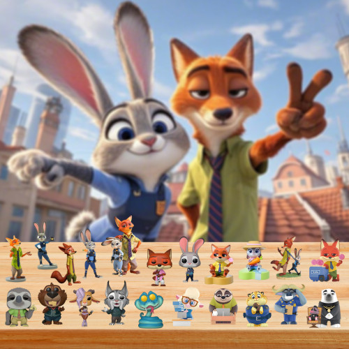 Zootopia Advent Calendar --   🎁24 Gifts Are In It