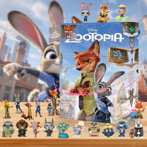 Zootopia Advent Calendar --   🎁24 Gifts Are In It