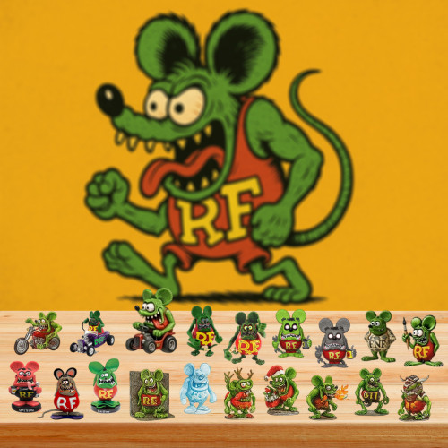 Rat Fink Advent Calendar --   🎁24 Gifts Are In It