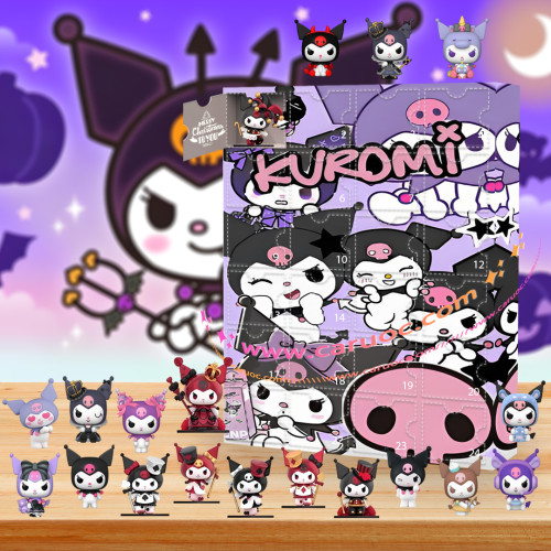 Kuromi Advent Calendar --   🎁24 Gifts Are In It