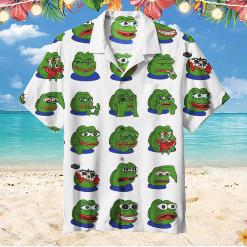 Sad Frog |  Hawaiian Shirt