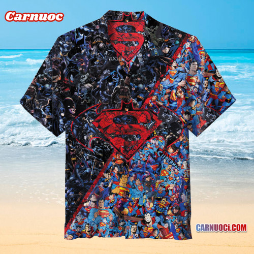 Superman VS Batman | Unisex Hawaiian Shirt