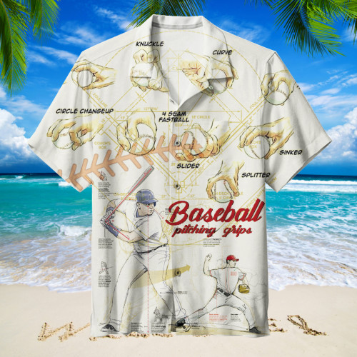 Baseball pitching grips |  Hawaiian Shirt