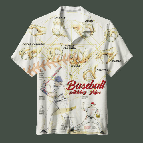 Baseball pitching grips |  Hawaiian Shirt
