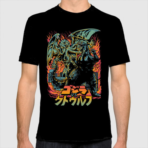 Godzilla vs. Cthulhu |  Unisex T-SHIRT