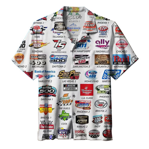 NASCAR SCHEDULE |  Hawaiian Shirt