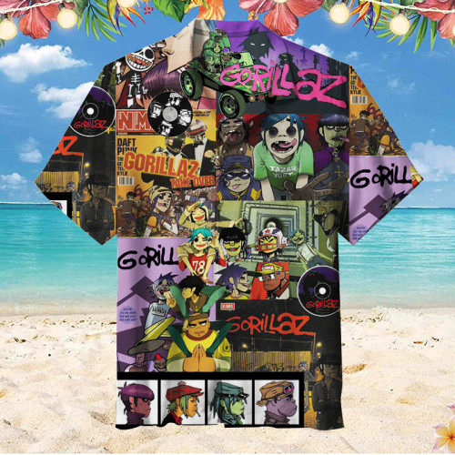 Gorillaz |  Hawaiian Shirt