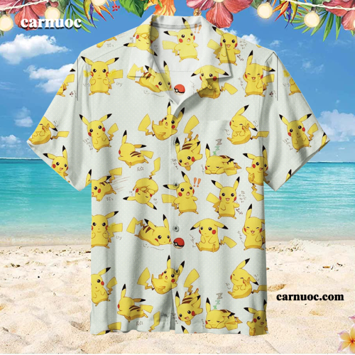Pikachu Collage | Hawaiian Shirt