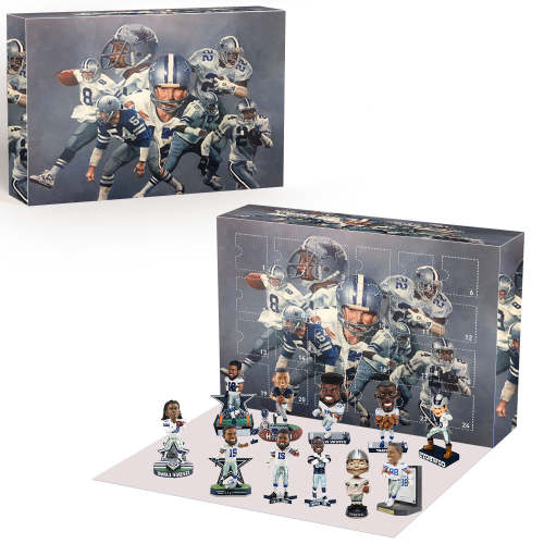 Dallas Cowboys Advent Calendar -- The One With 24 Little Doors