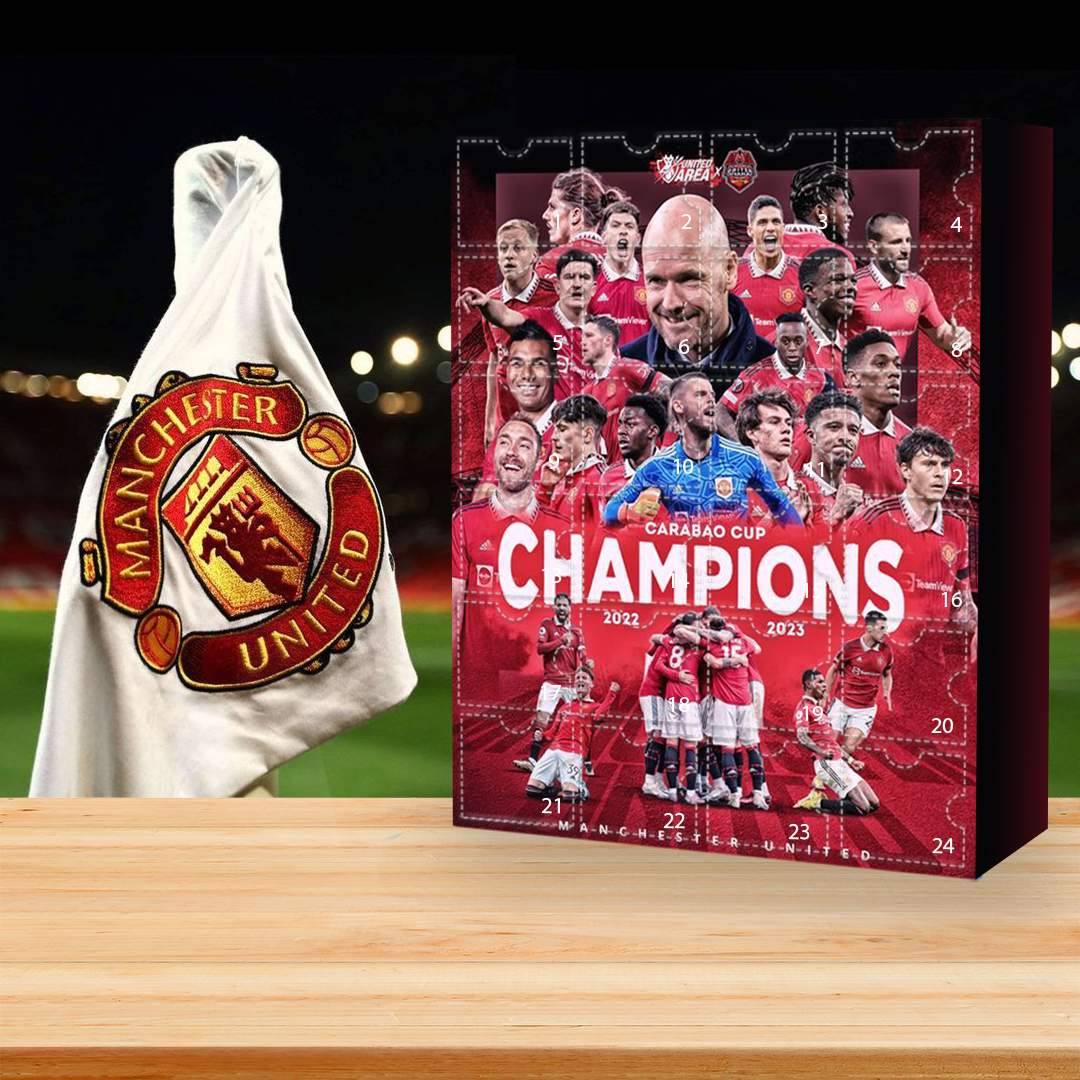 NEW Manchester United Football Club Advent Calendar 24 Days Countdown new-manchester-united-football-club-advent-calendar-24-days-countdown