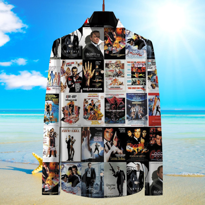 007 James Bond  | Long Sleeve Shirt