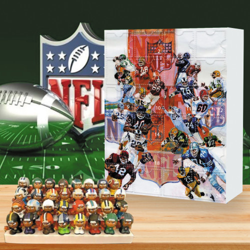 NFL Advent Calendar -- The One With 24 Little Doors
