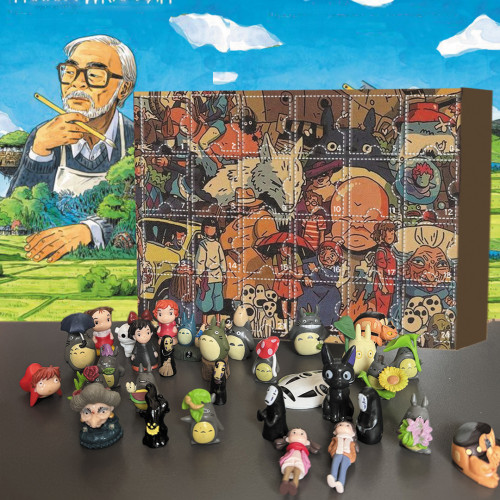 Hayao Miyazaki Comics Advent Calendar -- The One With 24 Little Doors