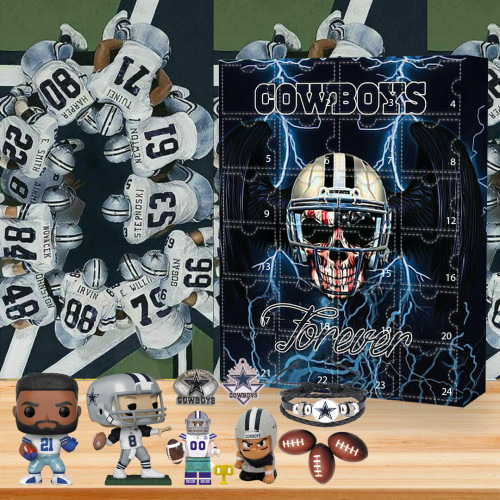 Dallas Cowboys Advent Calendar 🎁24 Gifts Are In It