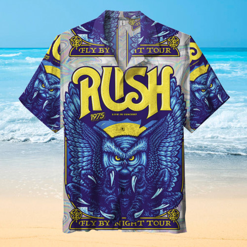 Rush - Fly By Night Tour  |  Hawaiian Shirt