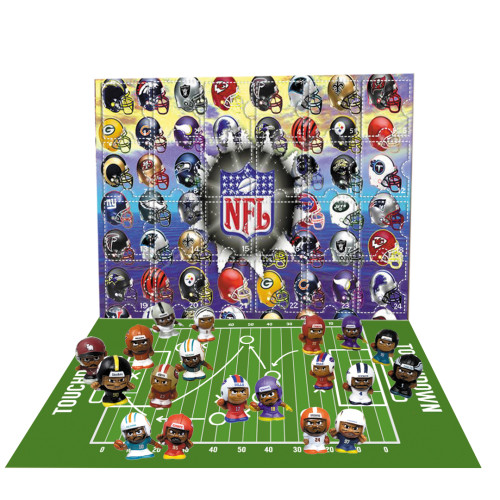 NEW NFL Advent Calendar -- The One With 24 Little Doors