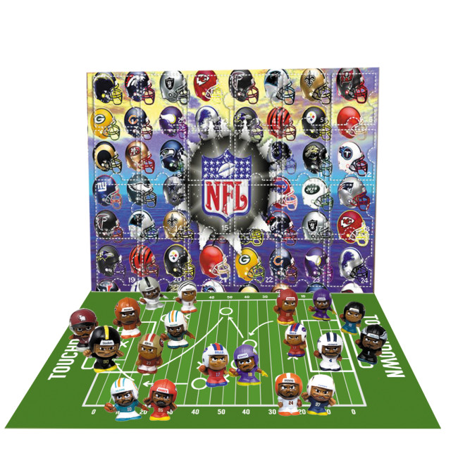 NEW NFL Advent Calendar -- The One With 24 Little Doors