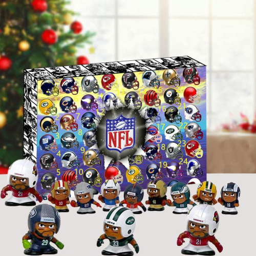 NEW NFL Advent Calendar -- The One With 24 Little Doors