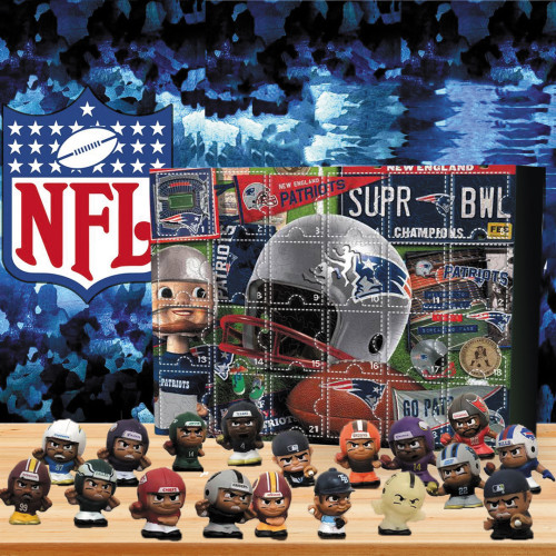 NEW NFL Advent Calendar -- The One With 24 Little Doors