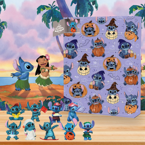 Stitch Halloween Advent calendar-- The One With 24 Little Doors
