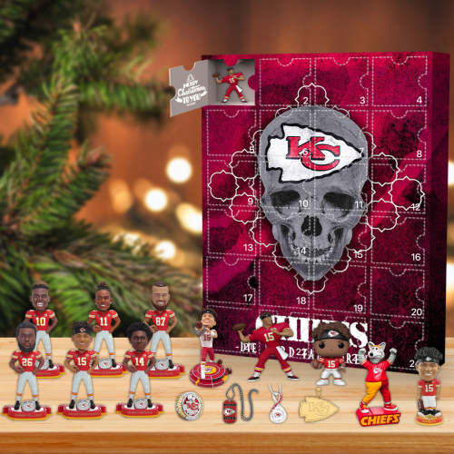 Kansas City Chiefs Advent Calendar24 Gifts Are In It