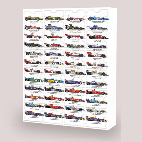 F1 Advent calendar-- The One With 24 Little Doors
