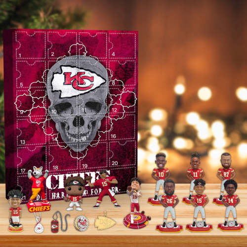 Kansas City Chiefs Advent Calendar24 Gifts Are In It