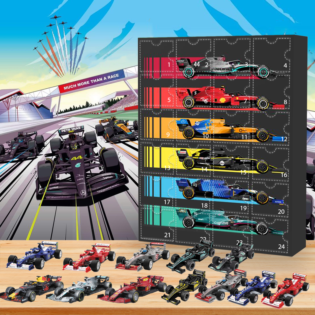 Formula Racing Advent calendar The One With 24 Little Doors