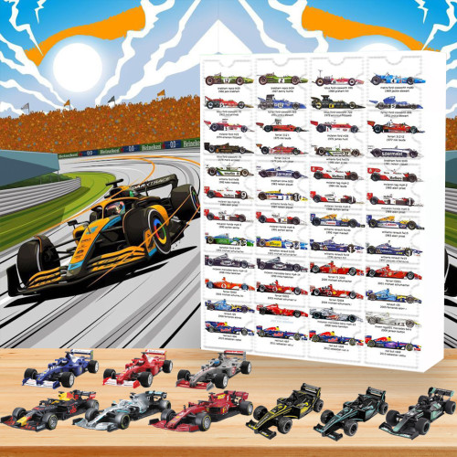 F1 Advent calendar-- The One With 24 Little Doors