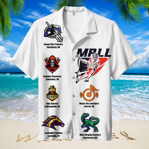 Midwest Professional Lacrosse League |  Hawaiian Shirt