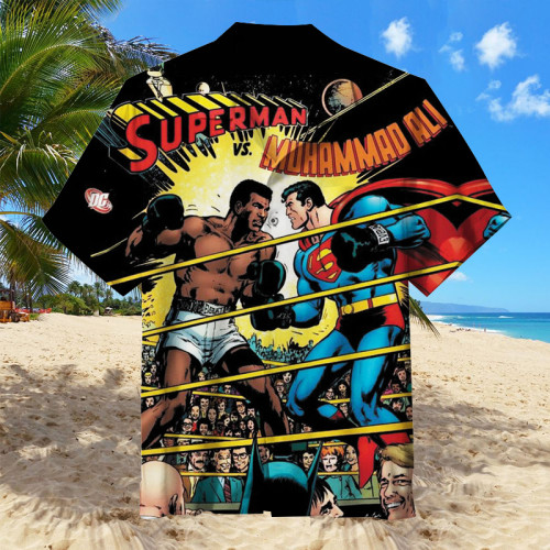 superman VS muhammad ali | Hawaiian Shirt