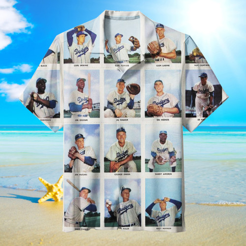 1955 BROOKLYN DODGERS | Hawaiian Shirt