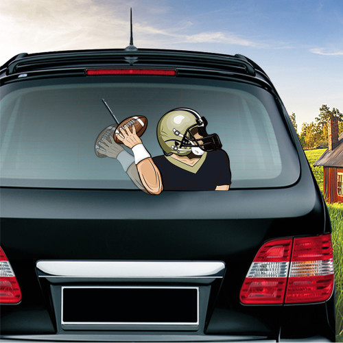 New Orleans Saints | NFL team Car windshield Wiper stickers - 2pcs in it