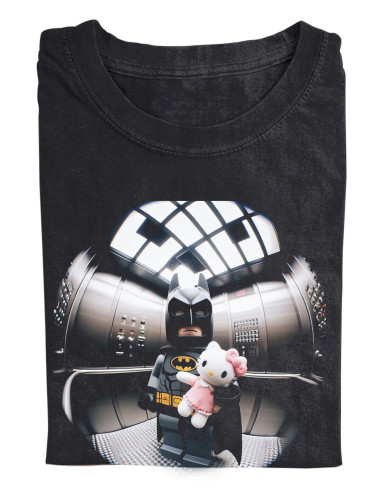 Batman wiht HelloKitty |  Unisex T-SHIRT